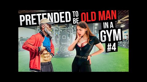 CRAZY OLD MAN shocks GIRLS in the gym Prank | Aesthetics in Public
