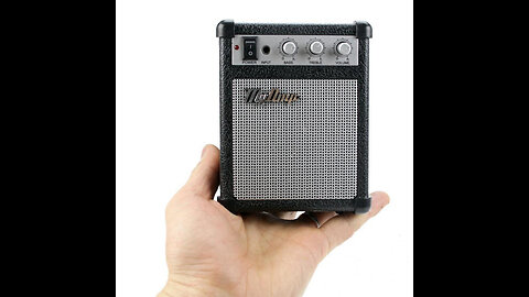 Mini Retro-Style Speaker And Amplifier