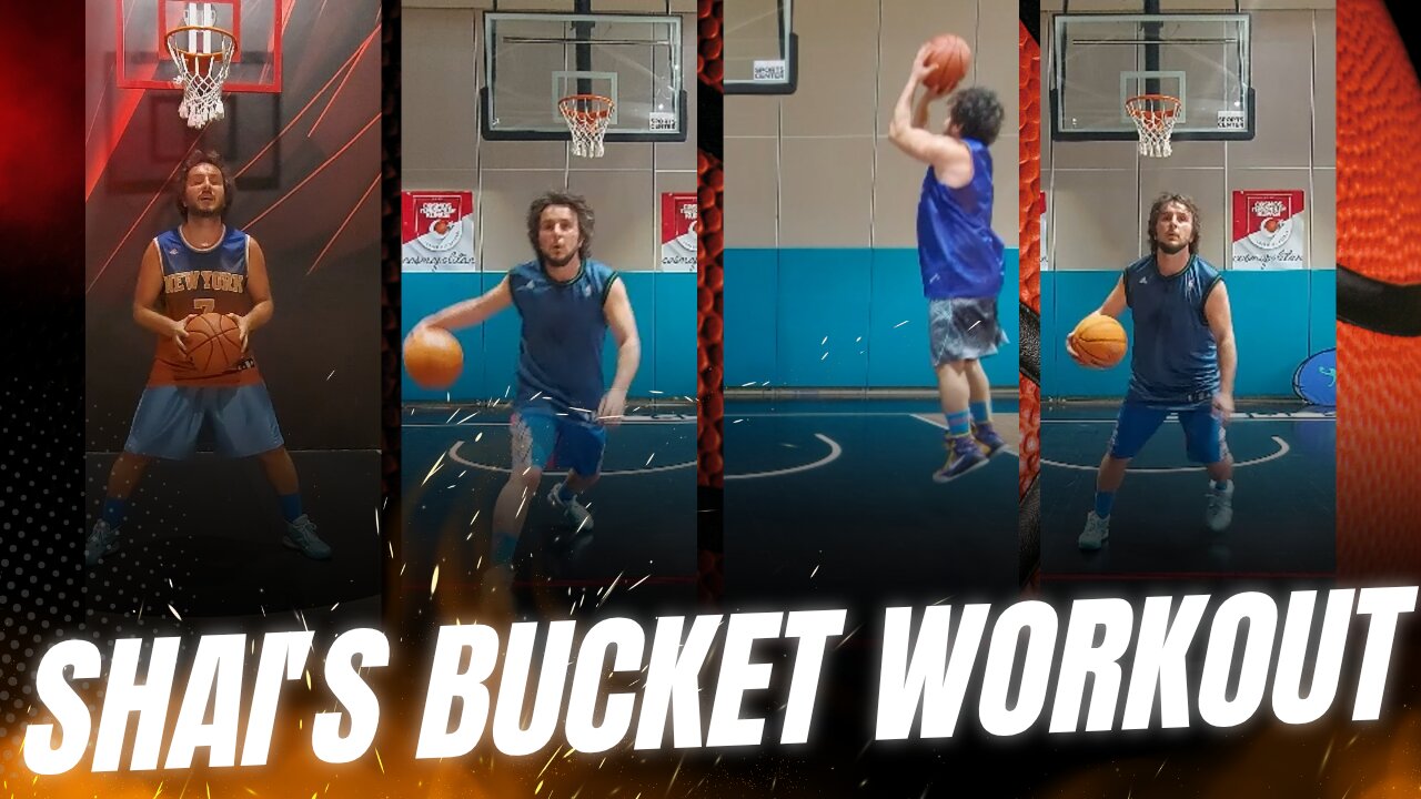 OKC SHAI GILGEOUS-ALEXANDER NBA MVP SCORING BASKETBALL WORKOUT