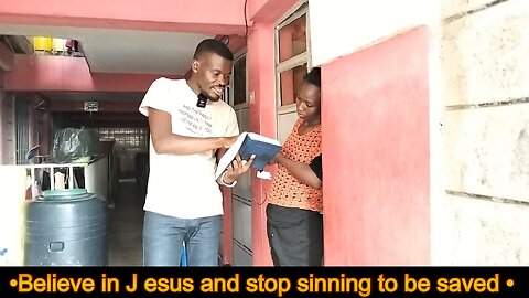 Believe in Jesus and stop sinning - 2025