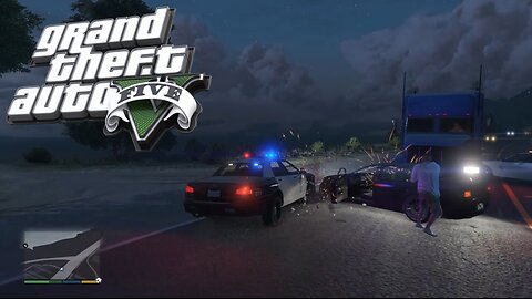 GTA 5 Police Pursuit Driving Police car Ultimate Simulator crazy chase #128