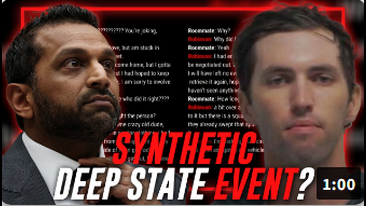 Suspicious Timing Of Charlie Kirk's Assassination Appears To Be Synthetic- Created By Deep State