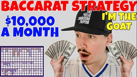 Baccarat Strategy - Professional Gambler Tells How To Make $10,000 A Month