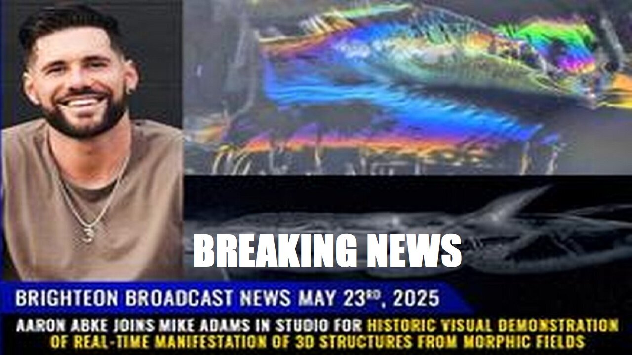 BBN Situation Update 5.23.25 – Aaron Abke joins Mike Adams in studio for historic...