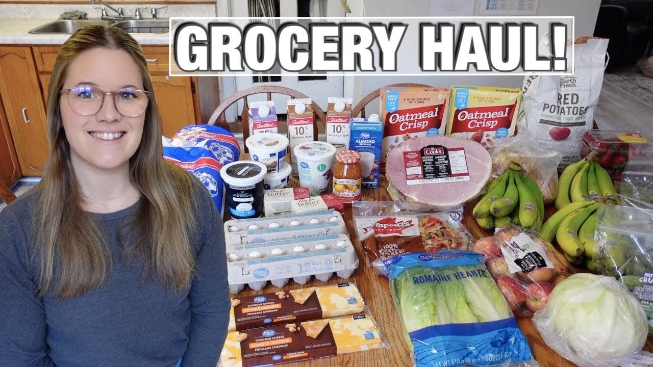 WEEKLY GROCERY HAUL & MEAL PLAN! | WALMART CANADA