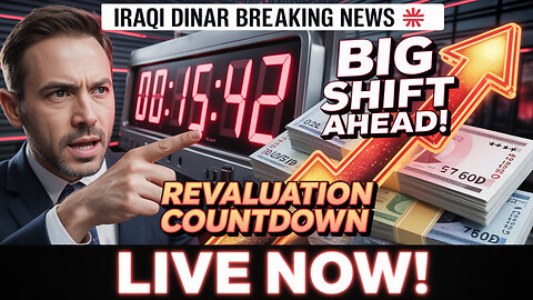 Iraqi Dinar Breaking News 🚨 Revaluation Countdown LIVE – Big Shift Ahead! 💥 Today's IQD News!