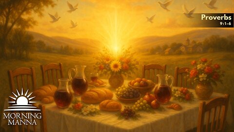 Morning Manna - August 13, 2025 - Proverbs 9:1-6 - Wisdom's Banquet Table