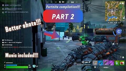 Fortnite Compilation Part 2!!!