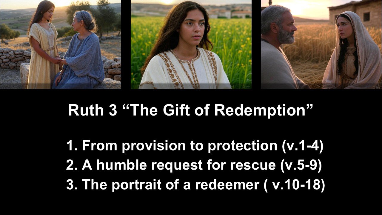 Ruth 3 “The Gift of Redemption” - Calvary Chapel Fergus Falls