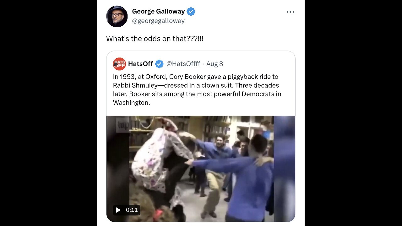 Cory Booker w/ Rabbi Shmuley