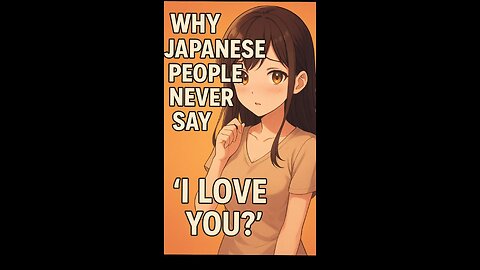 Why Japanese People Never Say “I Love You”? 💔🇯🇵