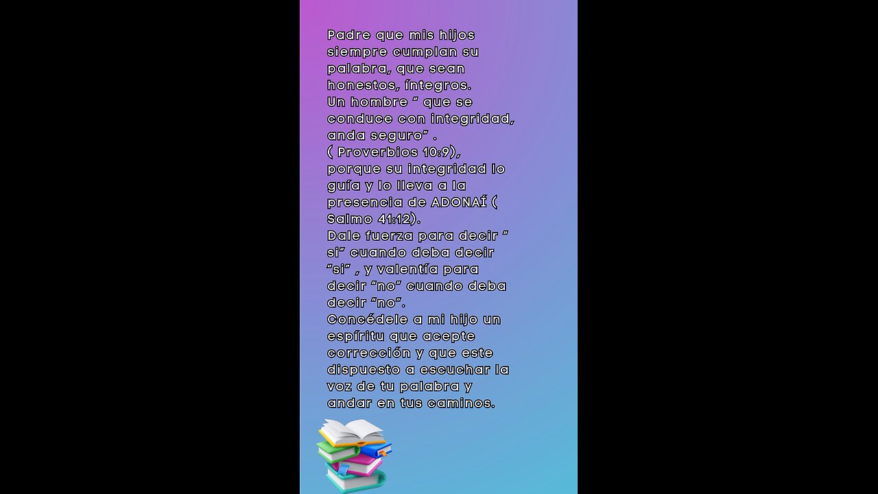 Oración Diaria por nuestros hijos 🙏