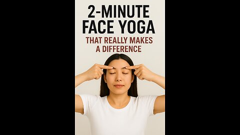 2-Minute Face Yoga That Really Makes A Difference