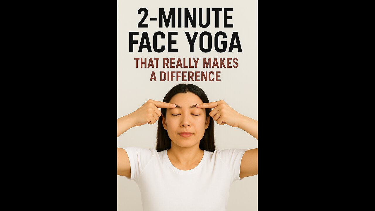 2-Minute Face Yoga That Really Makes A Difference