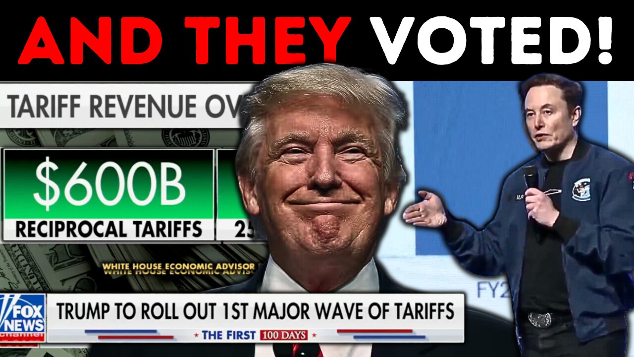 Elon Finds MASSIVE Social Security Fraud as Tariff Revenues SOAR
