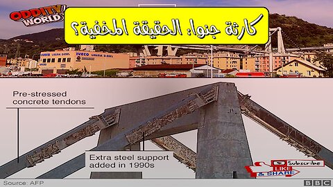 تحليل انهيار جسر جنوا: أسباب الكارثة #جنوة #إيطاليا #هندسة