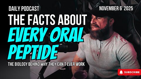 Oral Peptides Will Never Work and Here's Why - Dr Trevor Bachmeyer
