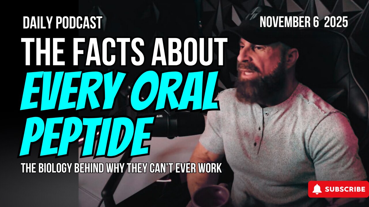 Oral Peptides Will Never Work and Here's Why - Dr Trevor Bachmeyer
