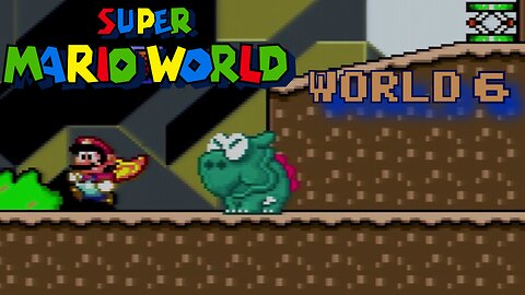 Super Mario World (Super Nintendo) - World 6: Chocolate Island