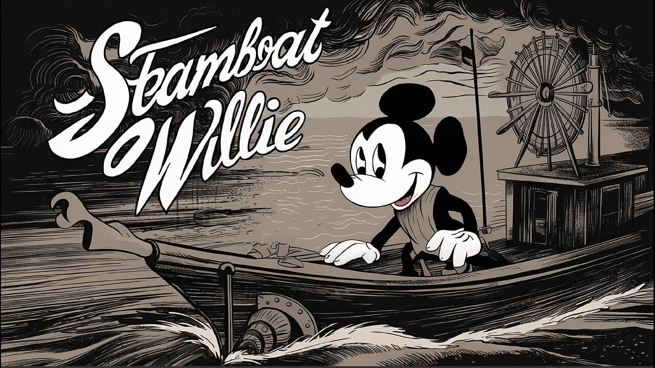 STEAMBOAT WILLIE (1928) Walt Disney | Animation | Short | B&W | Free Movie