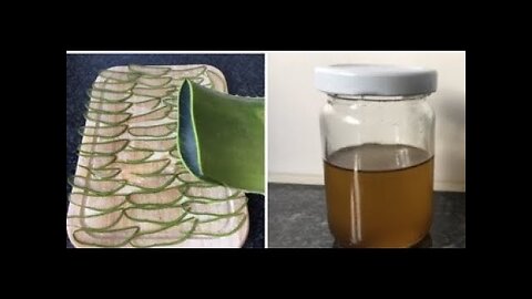 How to Make Aloe Vera Oil For Massive Hair Growth, To Treat Acne & Clear Dark spots