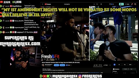Fat, Fefail Cop Tries to Censor Myron