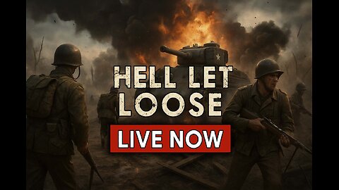 War Crimes & Poor Aiming – Hell Let Loose Chaos LIVE!