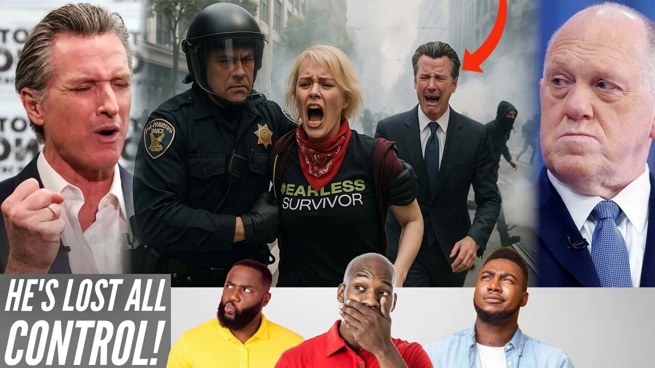 ANTI-ICE RIOT EXPLODES In San Francisco! Gov. Newsom Has Lost All Control