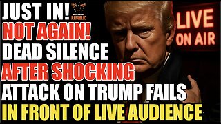 NOT AGAIN! DEAD SILENCE After SHOCKING Attack on Trump Fails in Front of Live Audience!
