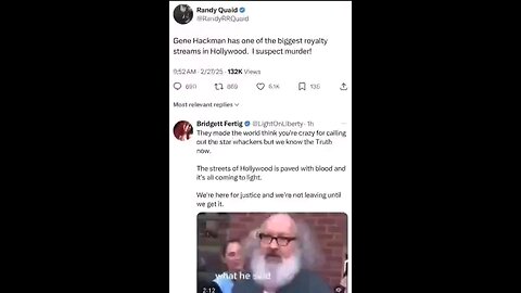 Randy Quaid On Star Whackers-Actors Killed For Profit
