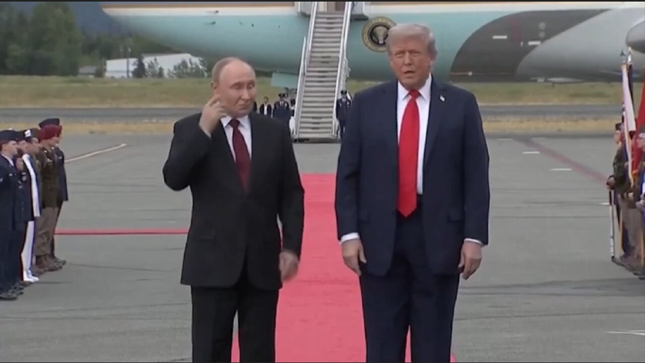 'I can't hear you!' Putin points to his ear when reporter asks if he'll 'stop killing civilians'