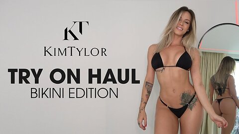 [4K] Summer Bikini Try-On Haul: My Top 4 Favorites for the Beach! 🌊👙 | Swimsuit Inspiration