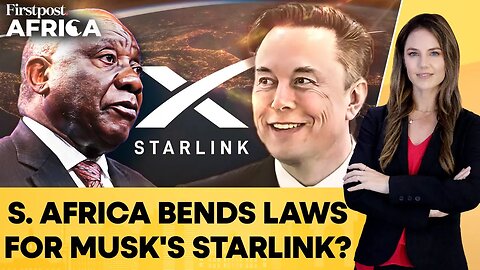 South Africa Denies Easing Black Ownership Laws Favoring Musk_s Starlink _ N18G