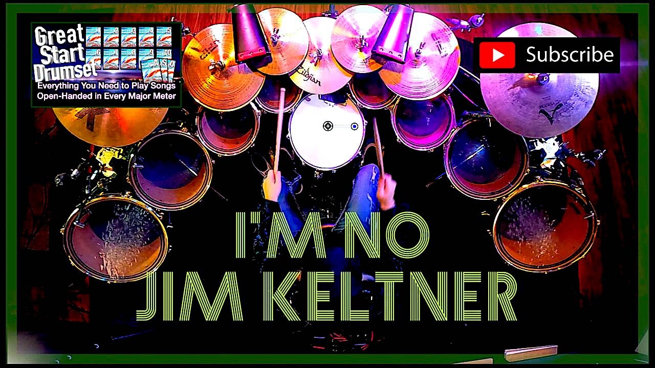 I'm No Jim Keltner * Mirrored Kit Minute: Linear Squared * Larry London