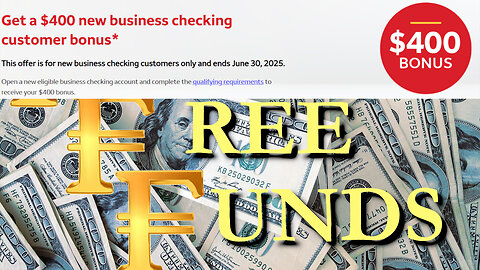 Legally STEAL $400 from Wells Fargo!
