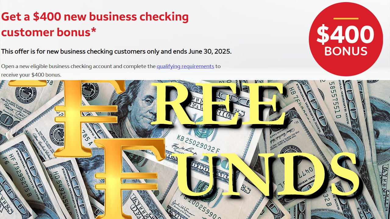 Legally STEAL $400 from Wells Fargo!