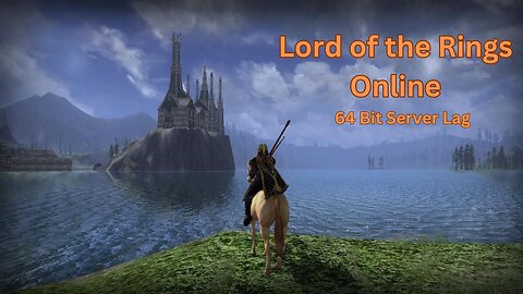 Lord of the Rings Online - An example of the Lag on the Peregrin server