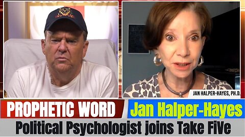 Pastor Dave w/ Dr. Jan Halper-Hayes: Political Psychologist joins Take FiVe! - 7/16/25