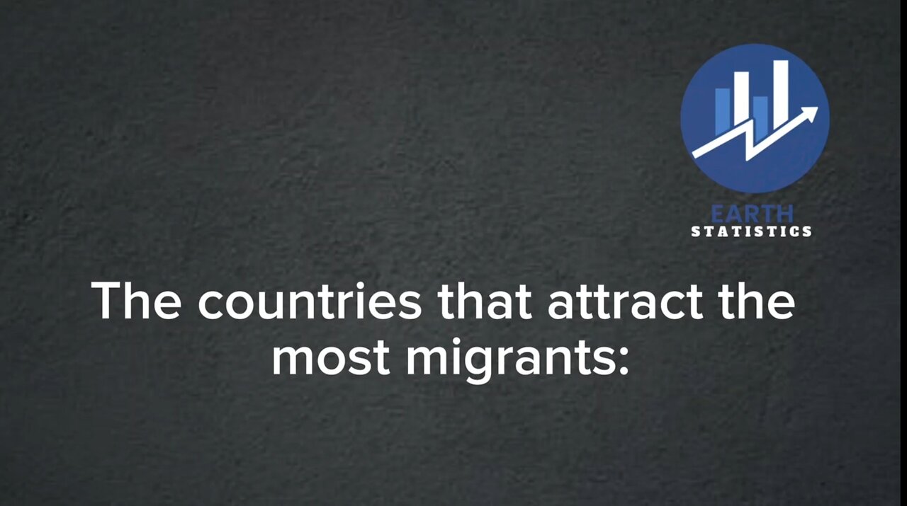 The countries that attract the most migrants...
