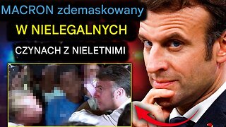 Wyciekłe nagranie ujawnia „nielegalne działania” prezydenta Macrona z nieletnimi na przyjęciu Rothschildów