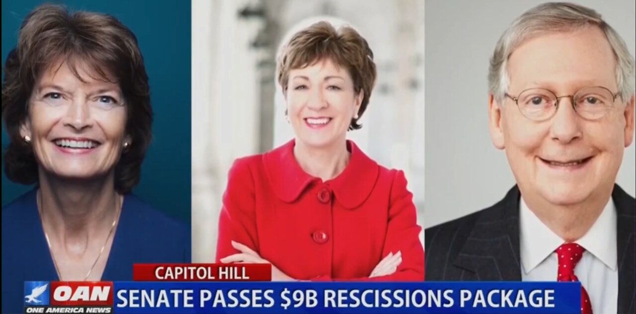 SENATE PASSES 0B RECISSIONS PACKAGE