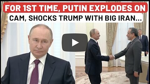 Putin meets With Iran during War | Putin disgusted with US Strikes