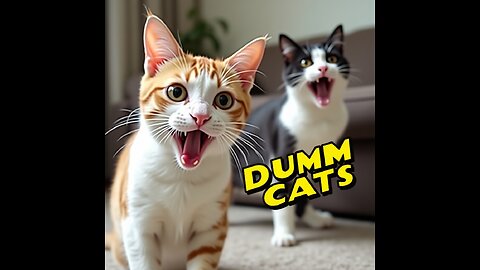 “Dumb Cats Doing Dumb Things 🤦🐱”