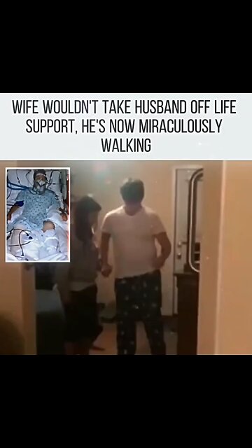 Husband Miraculously Walks After Wife Keeps Him on Life Support #breaking #health #japd