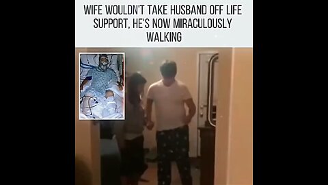 Husband Miraculously Walks After Wife Keeps Him on Life Support #breaking #health #japd