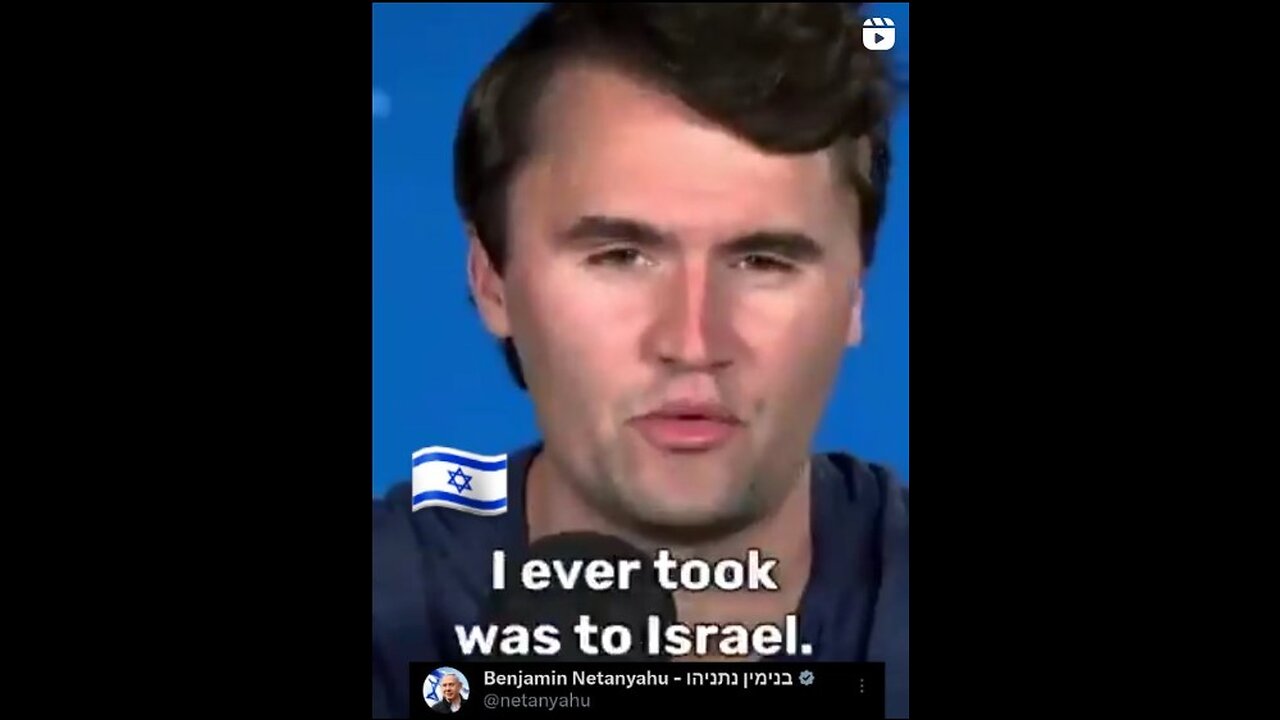 CHARLIE KIRK LOVED ISRAEL UNTIL HIS LAST BREATH