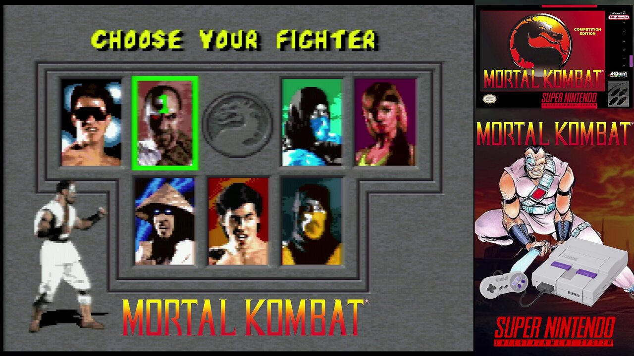 Mortal Kombat (Super Nintendo) - Kano gameplay