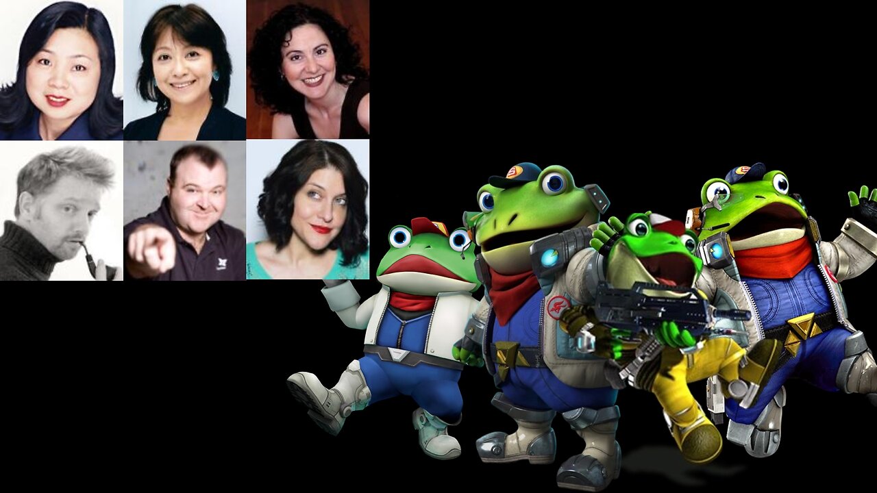 Video Game Voice Comparison- Slippy Toad (Star Fox)