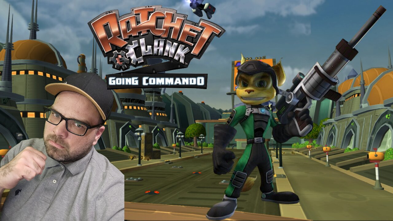 Playing Ratchet & Clank: Going Commando!! Playthrough