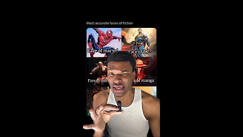 The TRUE Faces of Fiction 🤯 Marvel, DC, Anime & Manga Compared